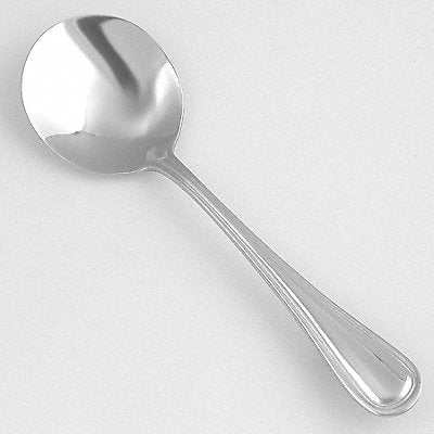 Bouillon Spoon 5 3/4 in L Silver PK24
