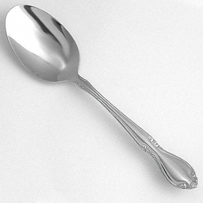 Serving Spoon 7 7/8 in L Silver PK12