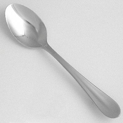 Teaspoon 6 1/8 in L Silver PK36