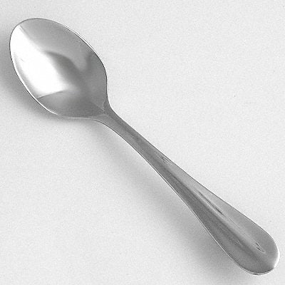 Demitasse Spoon 4 3/8 in L Silver PK24