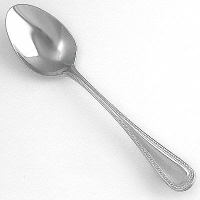 Serving Spoon 8 3/8 in L Silver PK24
