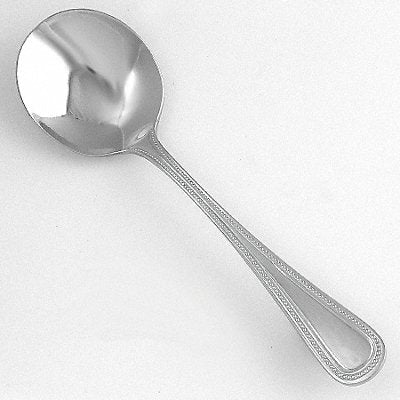 Bouillon Spoon 6 in L Silver PK24