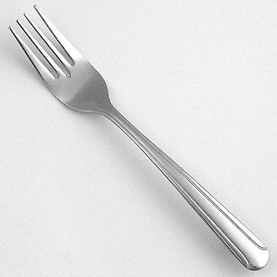 Salad Fork 6 1/4 in L Silver PK24