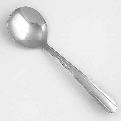 Bouillon Spoon 5 13/16 in L Silver PK24