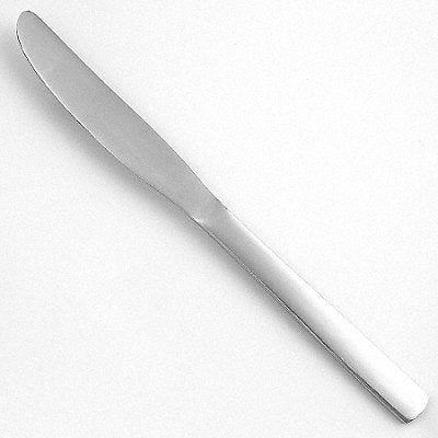 Dinner Knife 8 1/4 in L Silver PK12