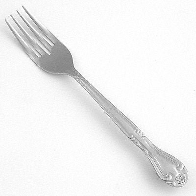 Salad Fork 6 3/8 in L Silver PK24