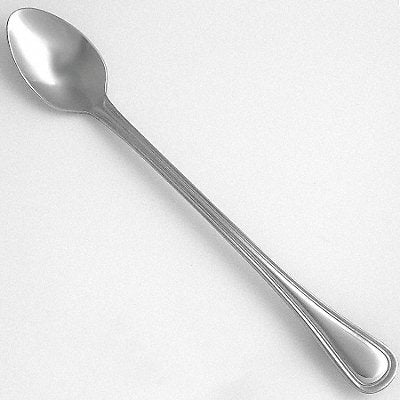Ice Tea Spoon 7 1/2 in L Silver PK36