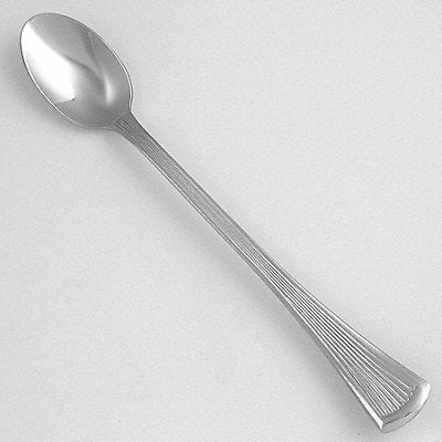 Ice Tea Spoon 7 1/4 in L Silver PK36