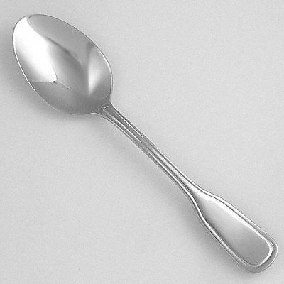 Serving Spoon 8 1/16 in L Silver PK24