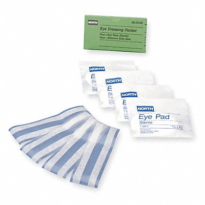 Eye Dressing Pad Sterile 4 Pads/Strips