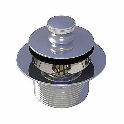 Drain Stopper 2 in Dia Brass Plastic