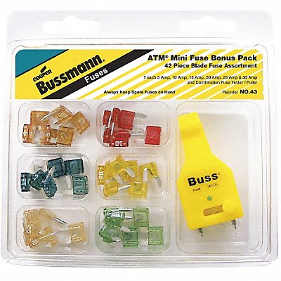 Automotive Blade Fuse Kit 42 ATM Series