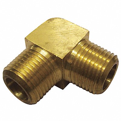 90 Elbow Brass 1/8 in Pipe Size MNPT