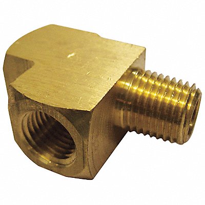 Extruded Street Tee Brass 1/8 in PK10