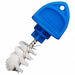 Beverage Tap Plug Plastic Blue/White