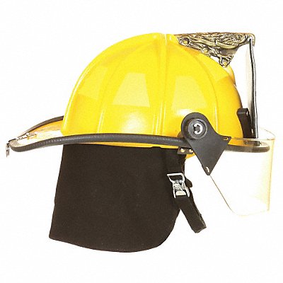 Fire Helmet Yellow Traditional