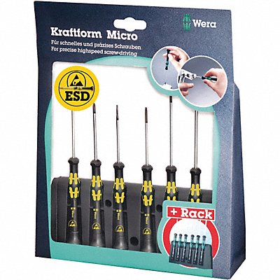 ESD Safe Screwdriver Set NmPcs6