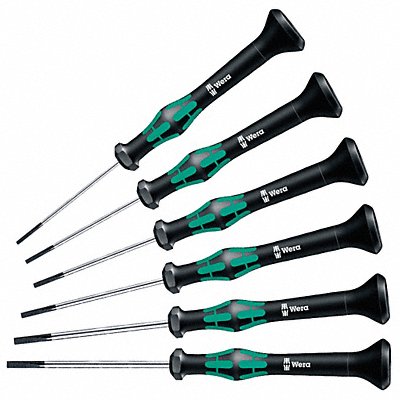 Precision Screwdriver Set Slotted 6 pcs.