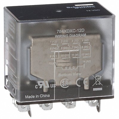 H8037 Gen Purpose Relay 14 Pin Square 12VDC