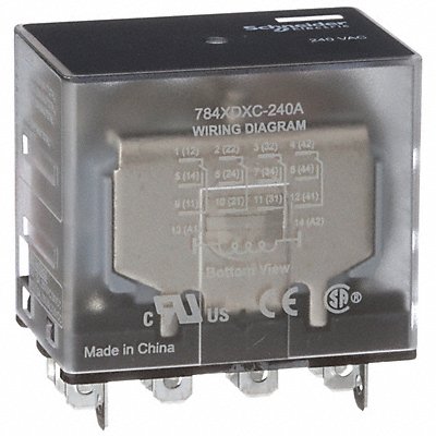 H8037 Gen Purpose Relay 14 Pin Square 240VAC