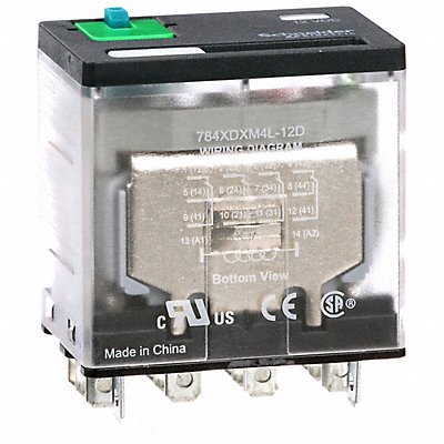 H8036 Gen Purpose Relay 14 Pin Square 12VDC