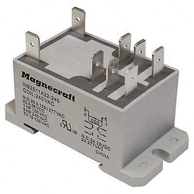 H8136 Enclosed Power Relay 8 Pin 12VDC DPDT