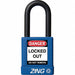 K7489 Lockout Padlock KA Blue 1-3/4 H