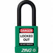 D8958 Lockout Padlock KD Green 1-3/4 H