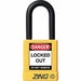 D8958 Lockout Padlock KD Yellow 1-3/4 H