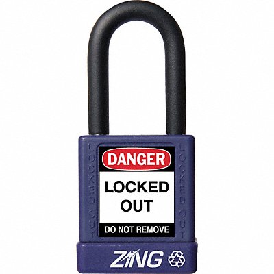 D8958 Lockout Padlock KD Purple 1-3/4 H