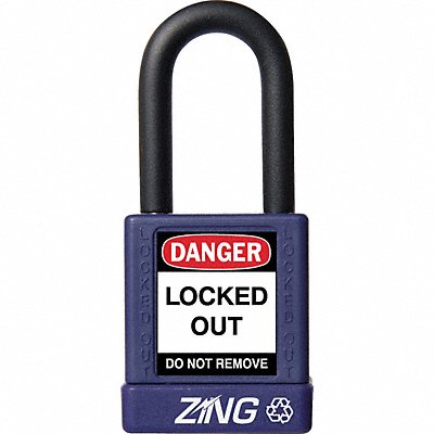 K7489 Lockout Padlock KA Purple 1-3/4 H