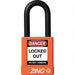 K7489 Lockout Padlock KA Orange 1-3/4 H