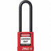 D8959 Lockout Padlock KD Red 1-3/4 H