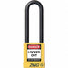 D8959 Lockout Padlock KD Yellow 1-3/4 H