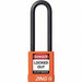 Lockout Padlock KA Orange 1-3/4 H