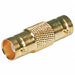 Cable Coupler BNC Gold plated