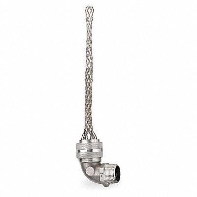 Connector Aluminum L - Strain Relief 8in