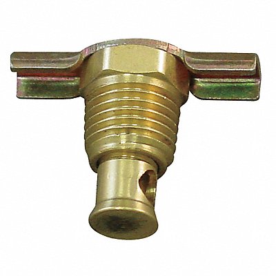 Drain Cock Brass MNPT 3/8 In