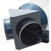 Prtbl Htr Duct Outlet Adptr 2-way 17 dia