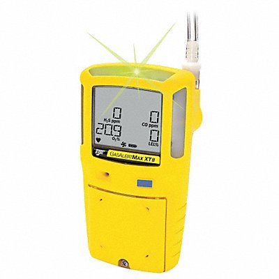 Multi-Gas Detector 2 Gas -4 to 122F LCD