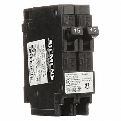 Circuit Breaker 15/15A Plug In 120V 1P