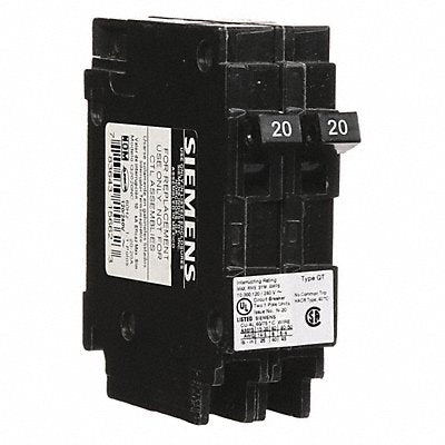 Circuit Breaker 20/20A Plug In 120V 1P