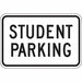 Student Parking Sign 12 x 18 