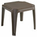 Side Table Low 17 In Bronze Mist