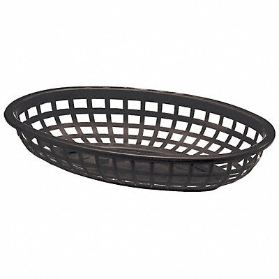 Food Serving Basket 6 3/16 W Black PK36