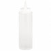 Squeeze Bottle 7 3/8 Clear Plastic PK72