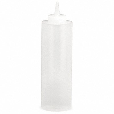 Squeeze Bottle 8.43 Clear Plastic PK36