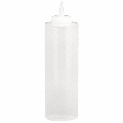 Squeeze Bottle 10.38 Clear Plastic PK12