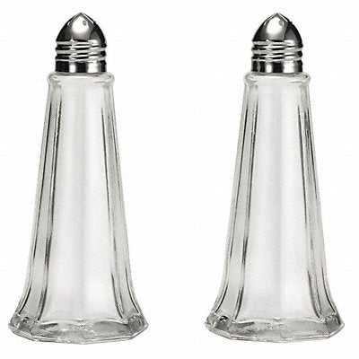 Salt/Pepper Shaker 4.375 H Glass PK24