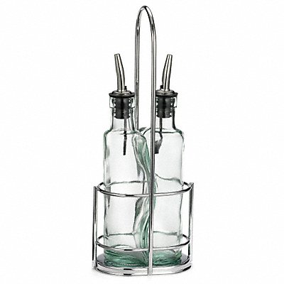Cruet Set 12 x 3 1/2 in Glass PK6